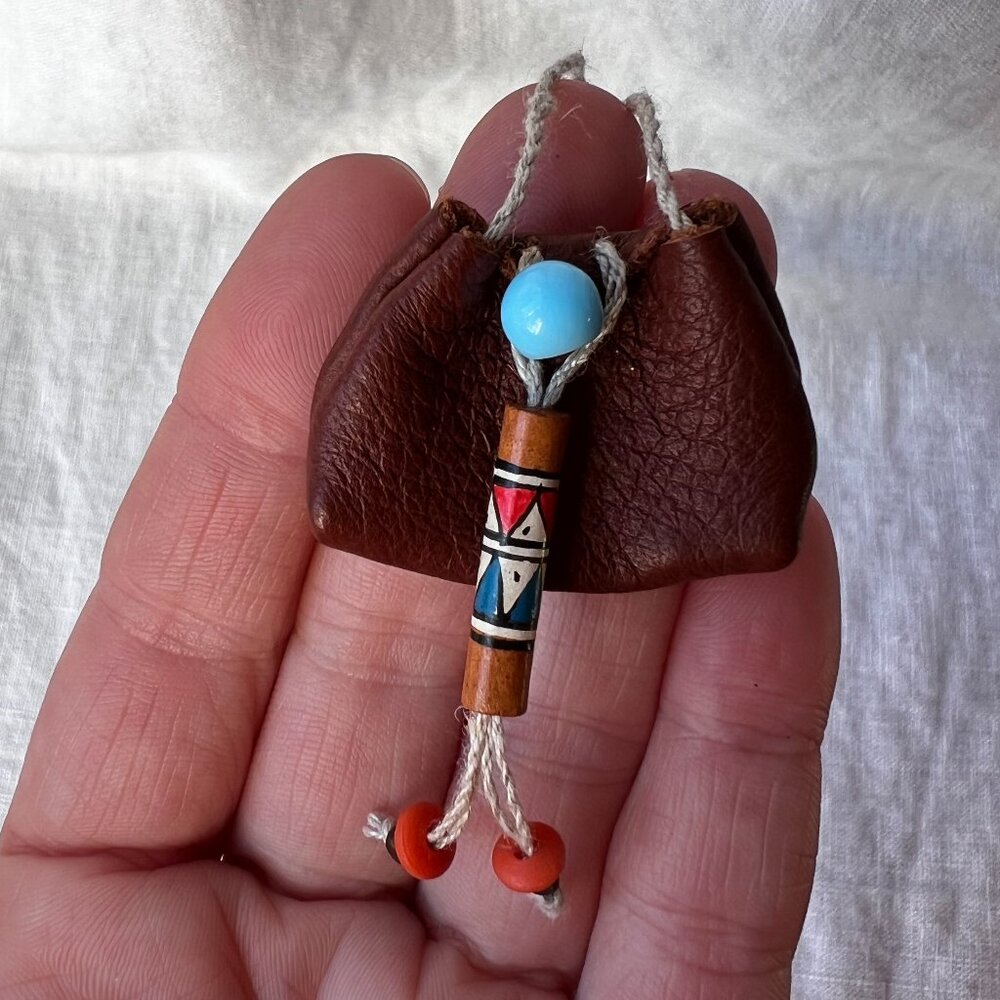 Tiny Leather Pouch - image 1